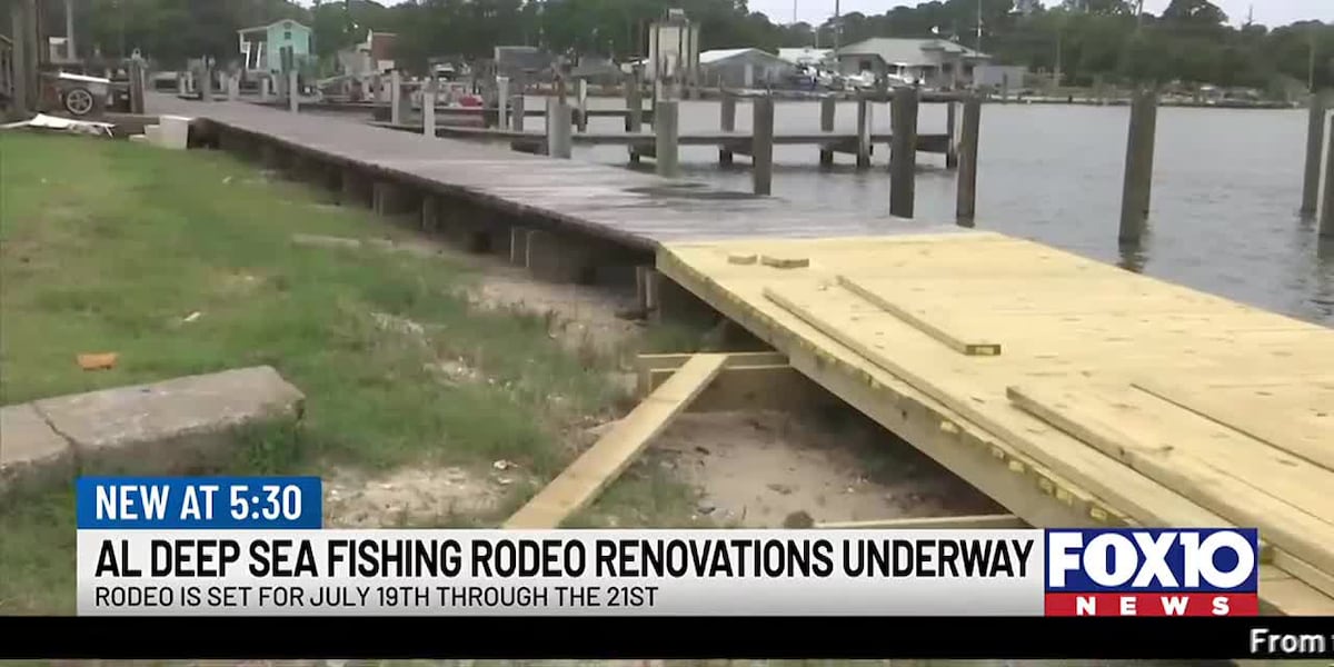 Renovations underway at the site of the Alabama Deep Sea Fishing Rodeo [Video]