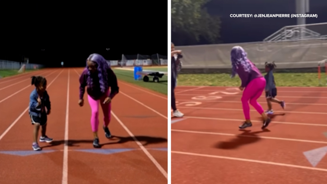 VIDEO: Adorable 4-year-old girl challenges Sha’Carri Richardson to a race [Video]