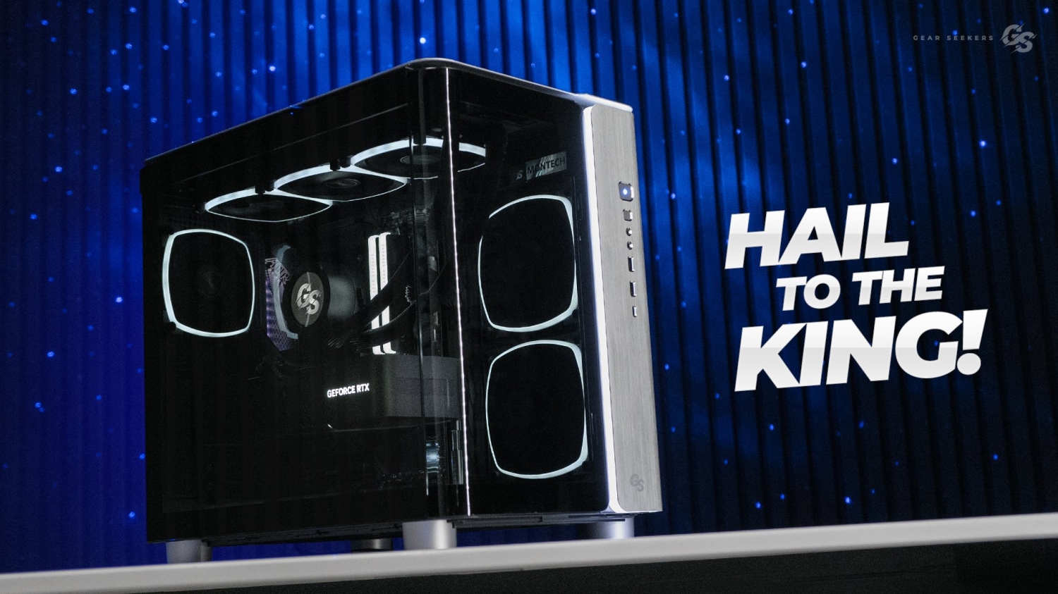 Montech and GearSeekers team up to create the limited-edition KING 95 ULTRA PC Case [Video]