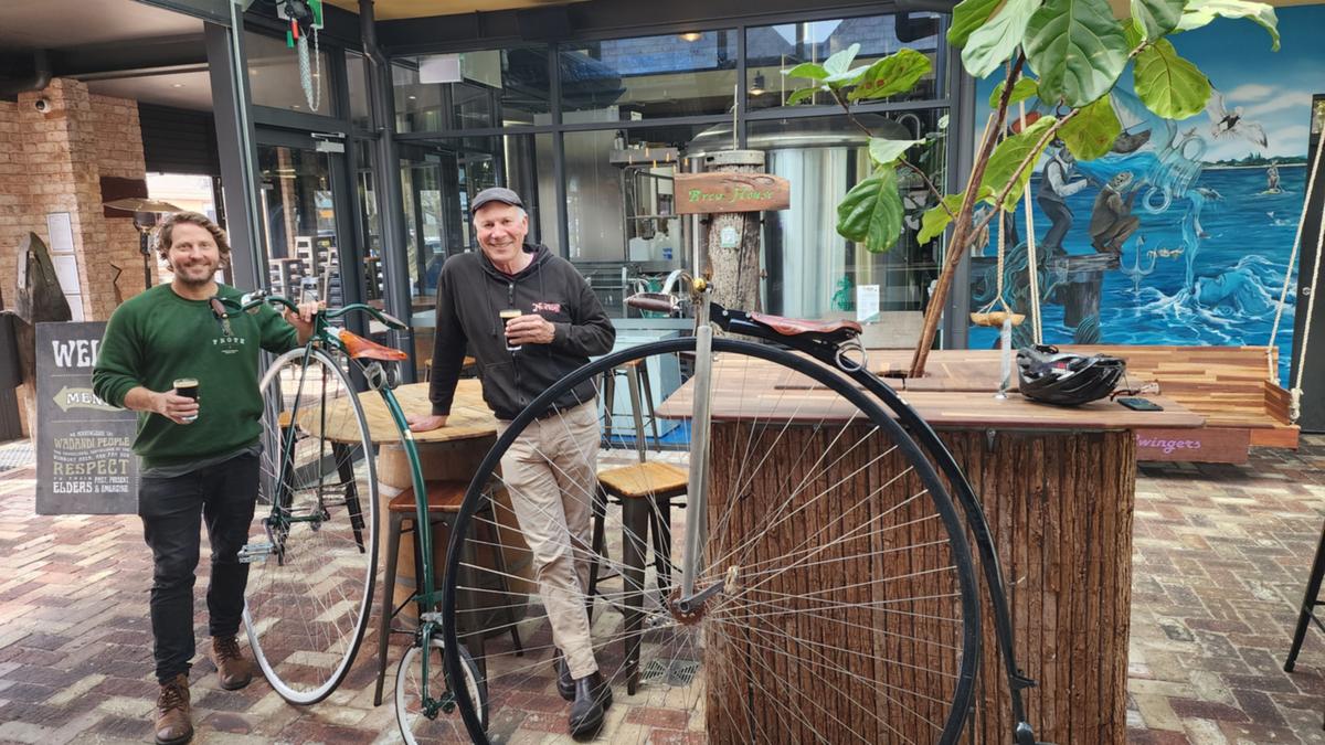 Maca Cancer 200: Team Froth Craft Brewing to reach new heights riding penny-farthings to Mandurah and back [Video]