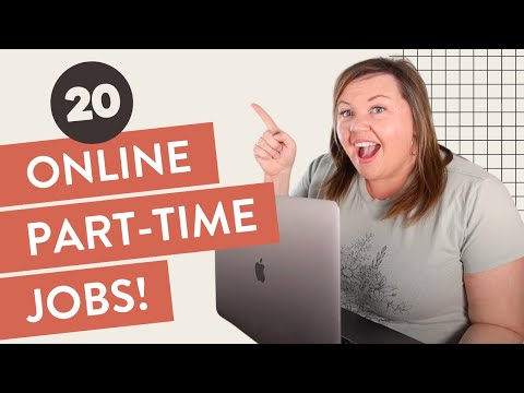 20 Work From Home Online Part Time Jobs [Video]