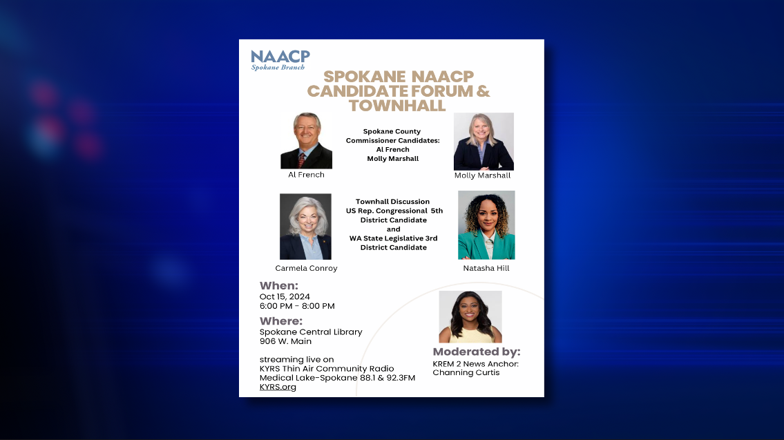 Spokane NAACP to host second annual candidate forum and town hall [Video]