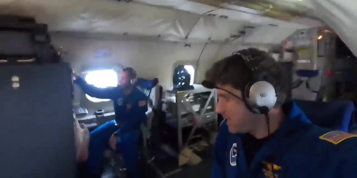 Hurricane hunters encounter bumpy ride flying through Milton [Video]