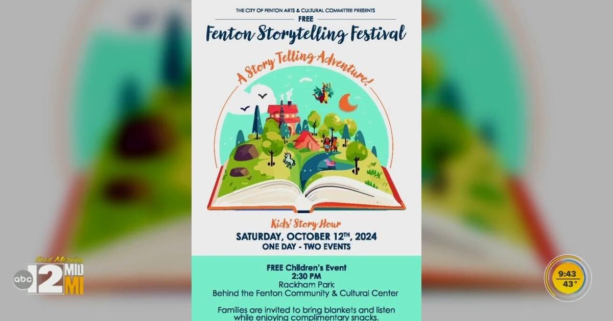 Storytelling Festival to offer events for Kids and Adults | Good Morning Mid-Michigan [Video]