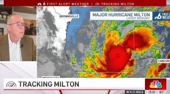 Watch John Morales’ Emotional Reaction to Hurricane Milton [Video]