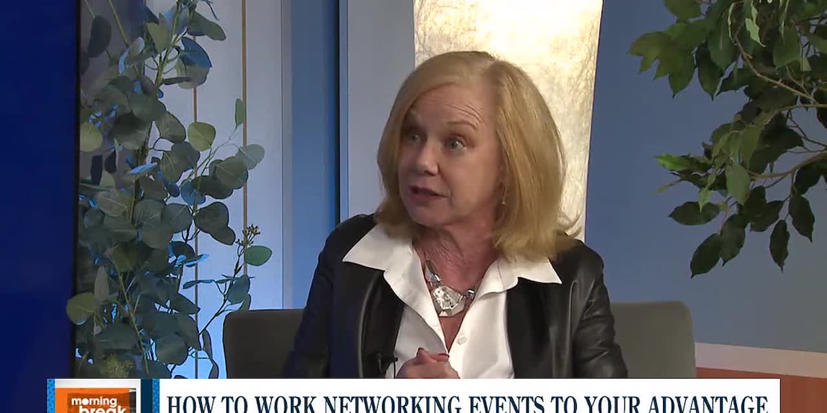 Good Biz with Liz: How to work networking events to your advantage [Video]