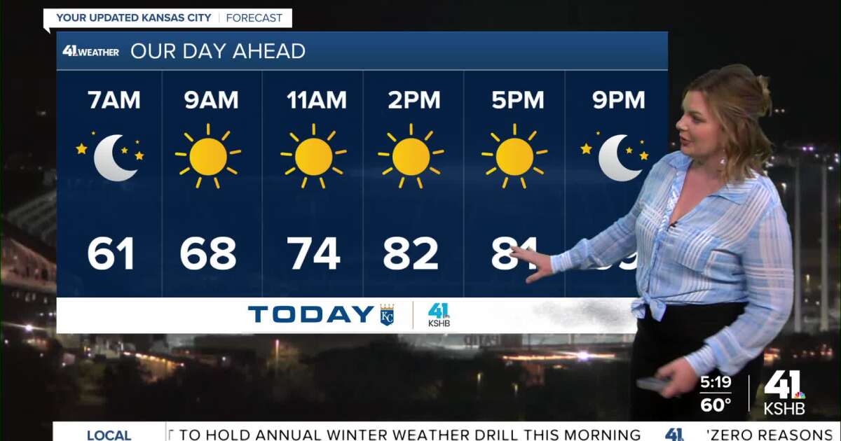 KSHB 41 Weather | A beautiful day for post season baseball [Video]