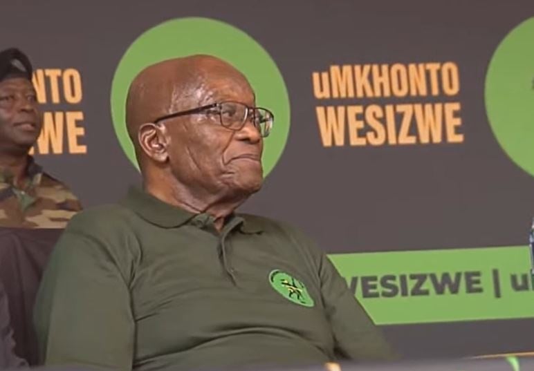 MK leader Jacob Zuma addresses media  iReport South Africa [Video]