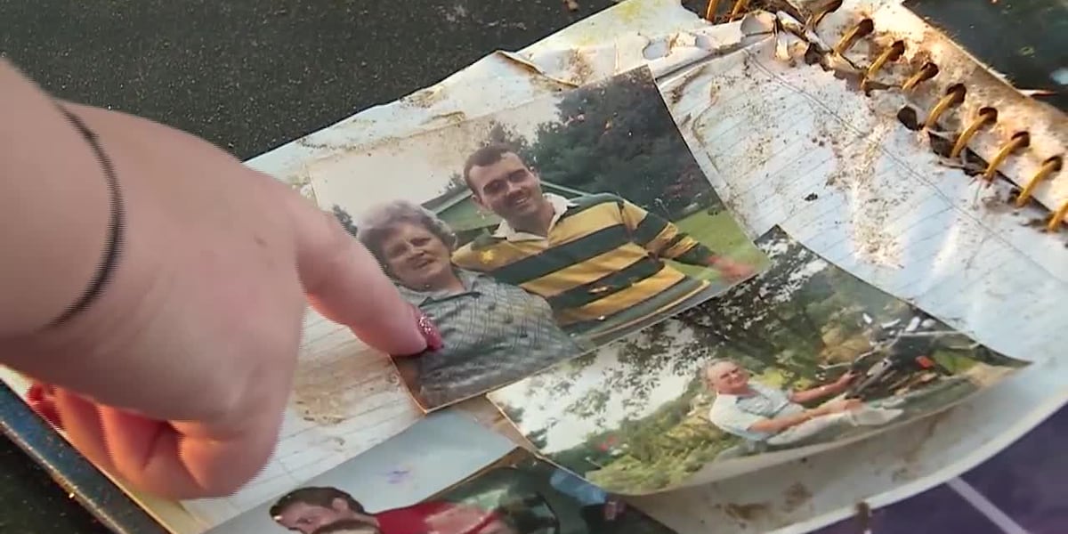 Family photo album returned after Helene [Video]