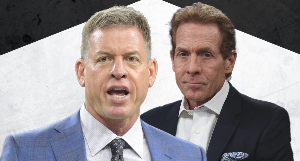 Skip Bayless says he is now ‘friendly’ with Troy Aikman [Video]