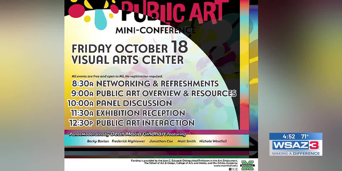 Art Careers: Public Art Mini-Conference Marshall University School Of Art & Design [Video]