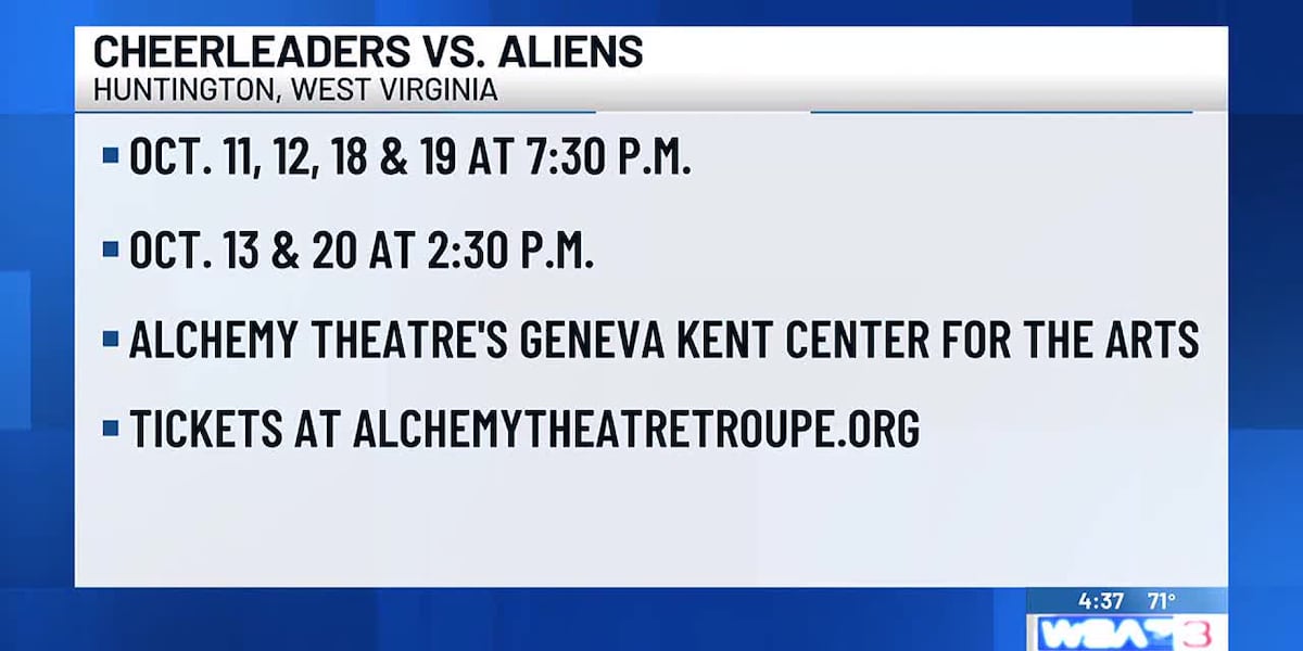 Cheerleaders vs Aliens Alchemy Theatre Huntington, WV [Video]