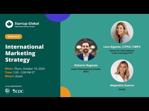 Startup Global 2024 | International Marketing Strategy [Video]