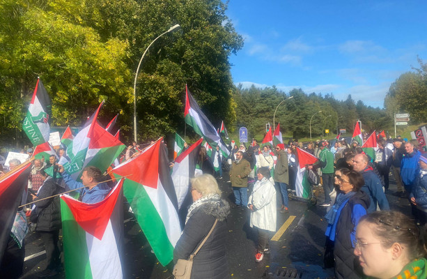 Two people arrested at protest against use of Shannon Airport by US military [Video]