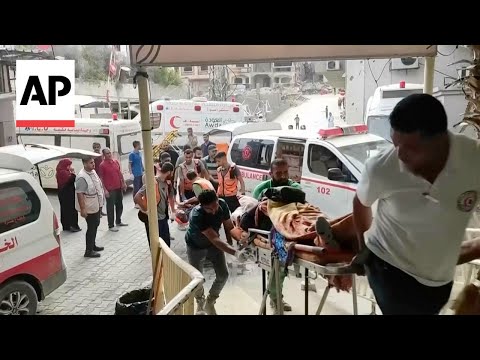 Hospitals in northern Gaza are struggling as waves of wounded flood in [Video]