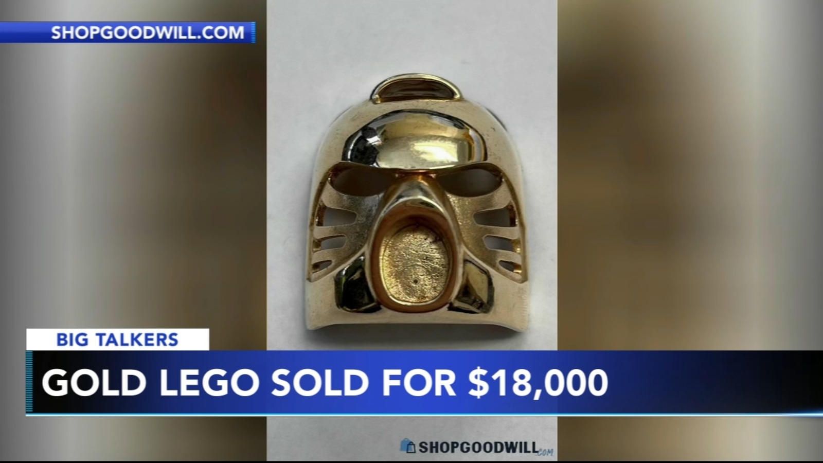 Dubois, Pennsylvania Goodwill employees discuss finding 14K gold Bionicle Lego [Video]