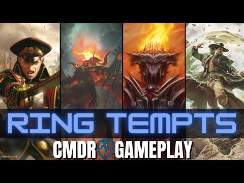 Common Command – Severina Raine vs Rakdos vs Sauron vs Riku | MTG Commander Gameplay [Video]