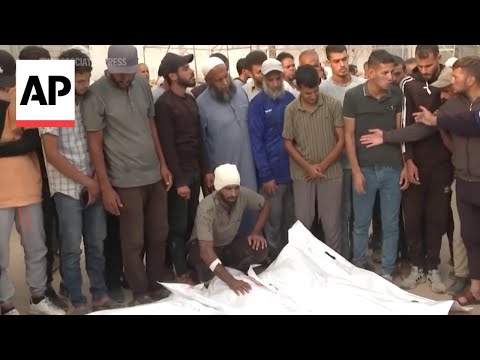 Funerals for people killed in Israeli strikes on Gaza’s Khan Younis [Video]