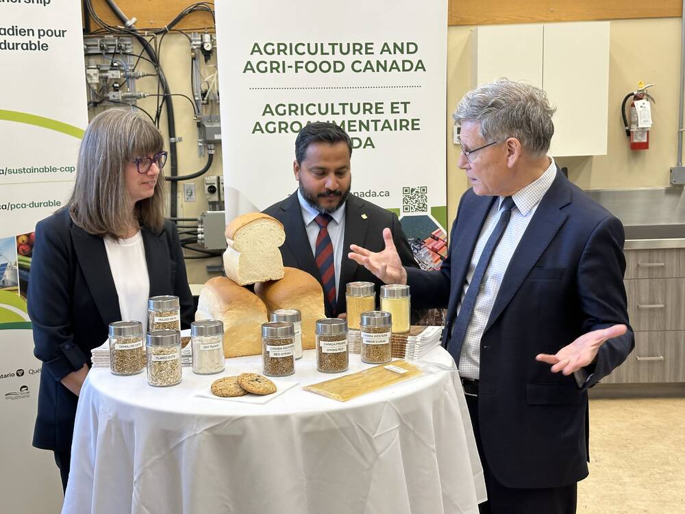 Federal funds announced for Cereals Canada [Video]