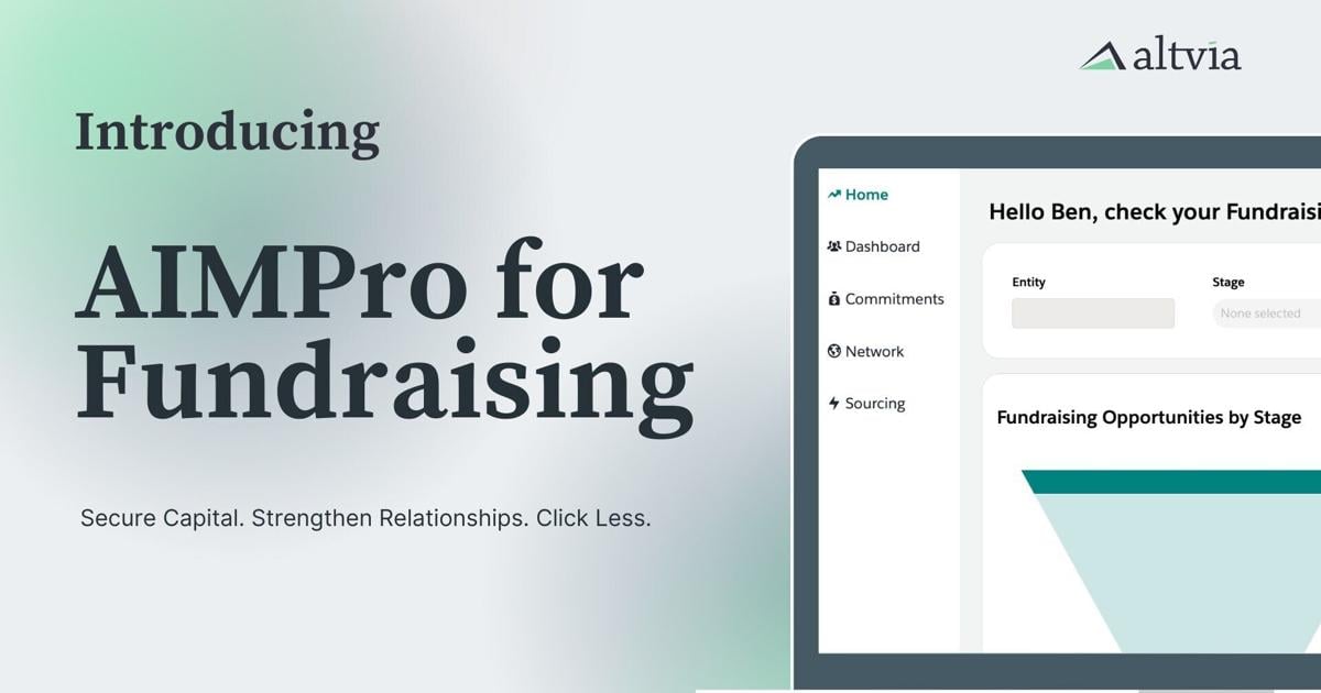 Altvia Introduces a Streamlined Solution to Simplify Fundraising Complexities for Alternative Asset Professionals | PR Newswire [Video]