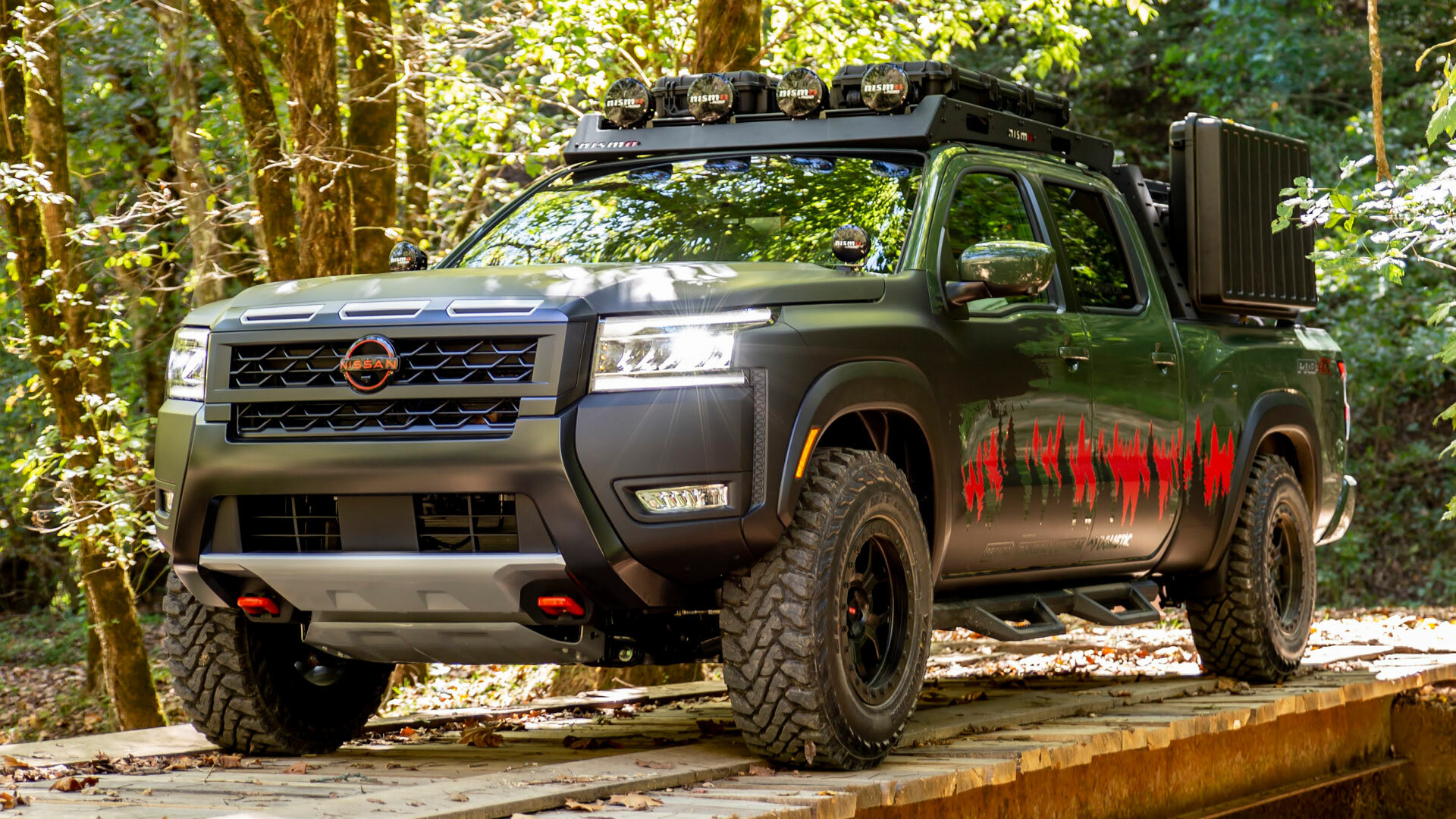 Nissan Project Trailgater Is A Frontier Mobile Man Cave [Video]