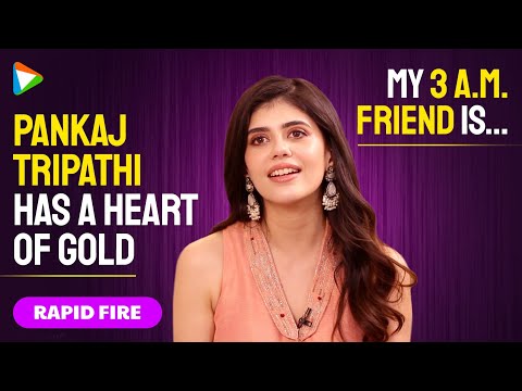 Sanjana Sanghi’s HONEST Rapid Fire on World Issues, Social Media, Film Industry and more [Video]