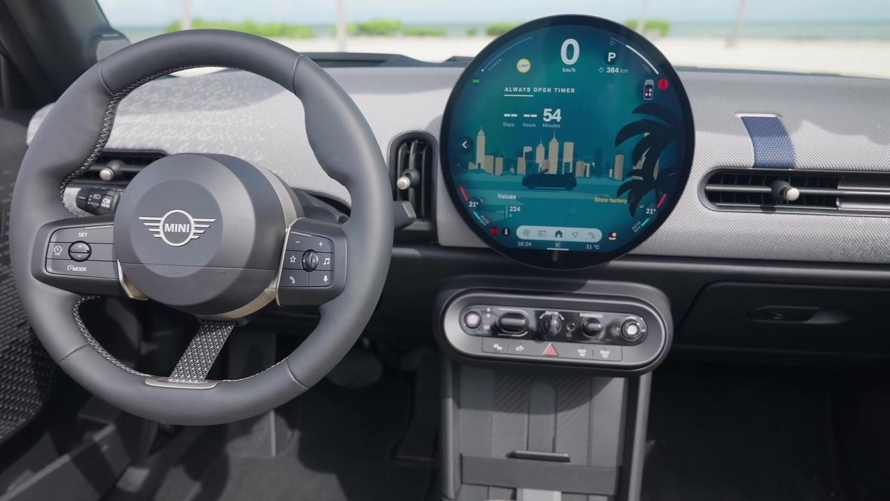 The new MINI Cooper S Convertible Interior [Video]