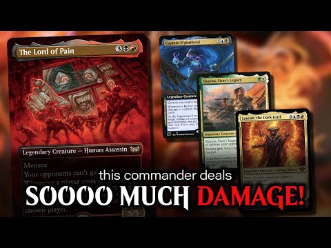 eedi-H – TheLordofPainCommanderDeck | LordofPainvs N’ghathrod vs Shanna vs Sauron EDH Game Play [Video]