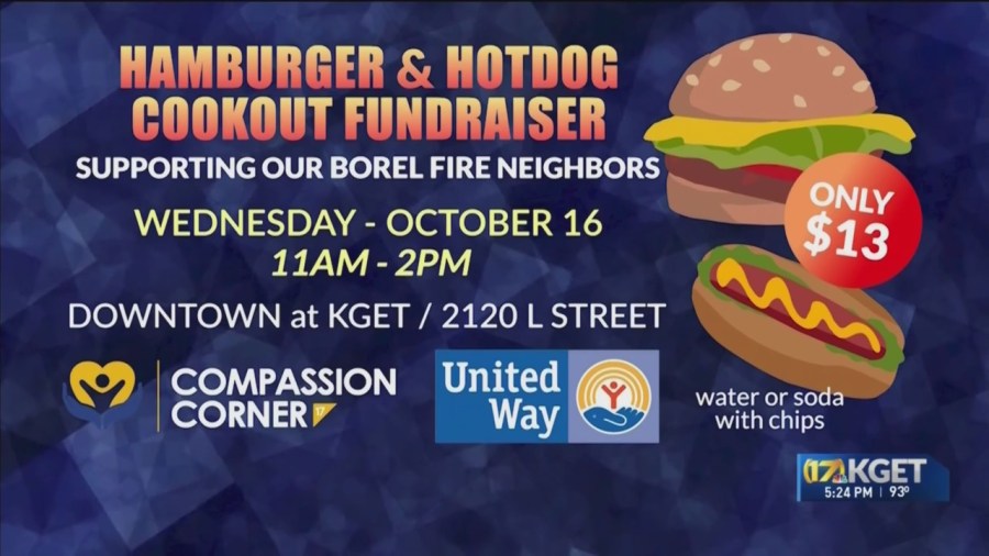 Hamburger, hotdog cookout fundraiser supports survivors impacted by Borel Fire [Video]