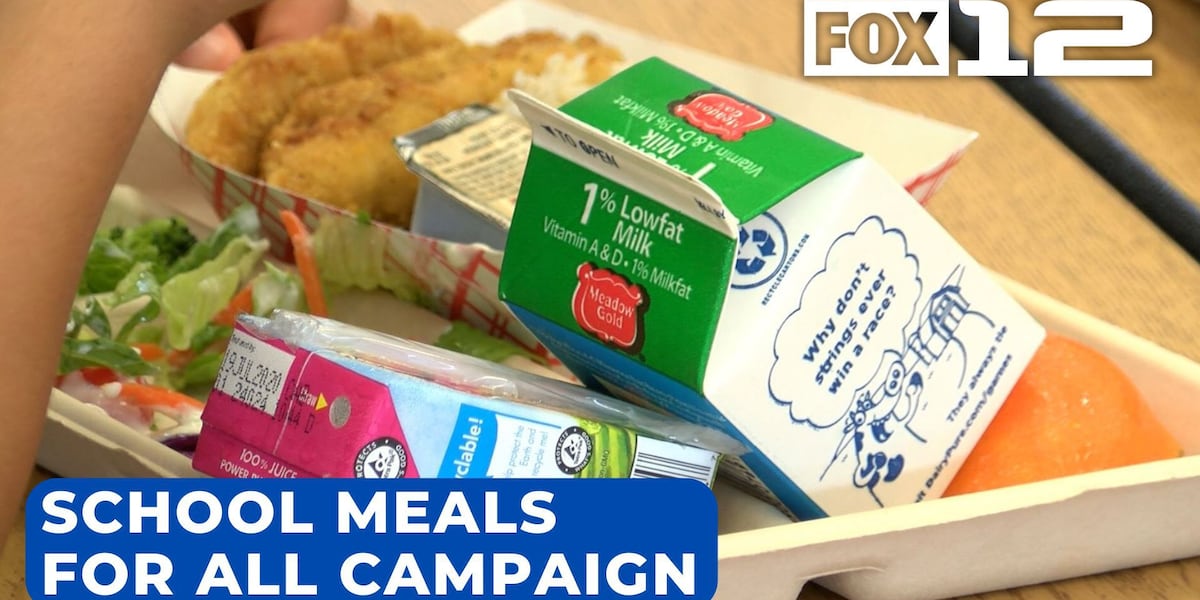 Oregon lawmakers advocate for free school lunches for all students [Video]