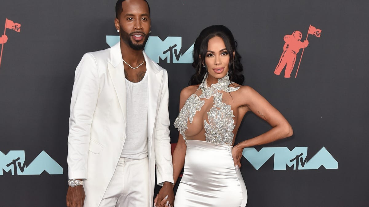 Erica Mena Seen Attacking Safaree In Security Footage [Video]