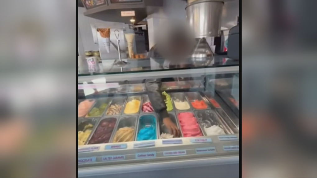 Richmond news: Video shows wild incident at frozen yogurt shop