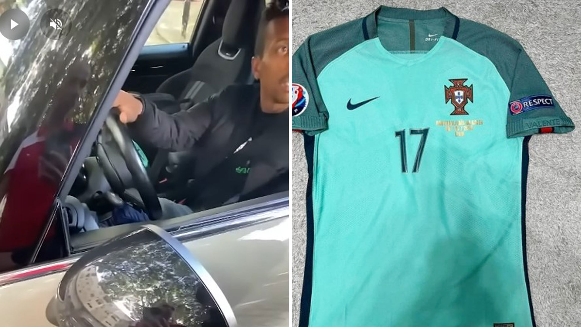 Former Man Utd star Nani ‘reported to police for swiping shirt from fan – after claiming it was STOLEN’ [Video]