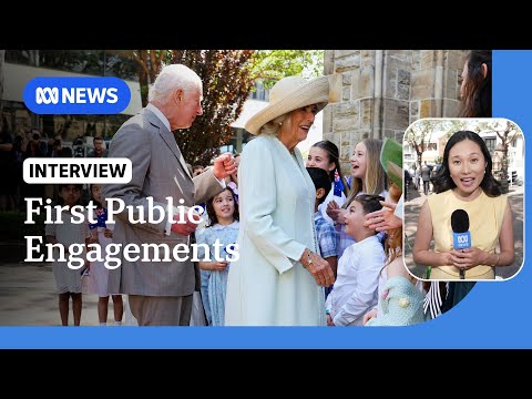 King Charles, Queen Camilla make first public appearance on Australia tour | ABC News [Video]