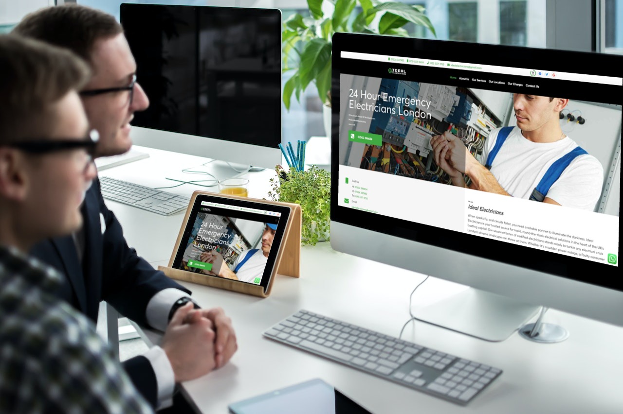 Ideal Electricians Website Development Project: Transforming Their Online Presence [Video]