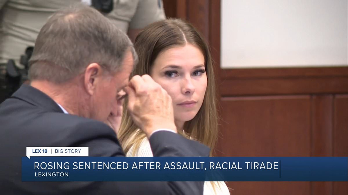 Vile University of Kentucky student who called black staffer the N-word 200 times before assaulting her in viral video learns her fate