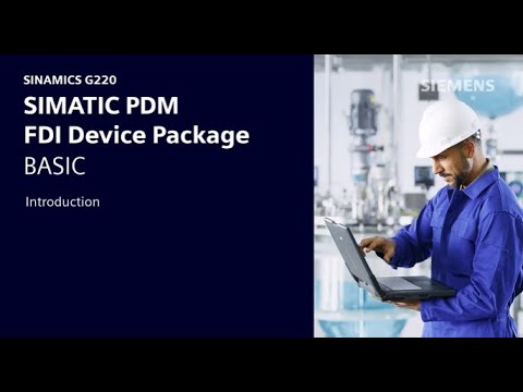 SINAMICS G220 integration into the SIMATIC PDM – part 1: Introduction [Video]