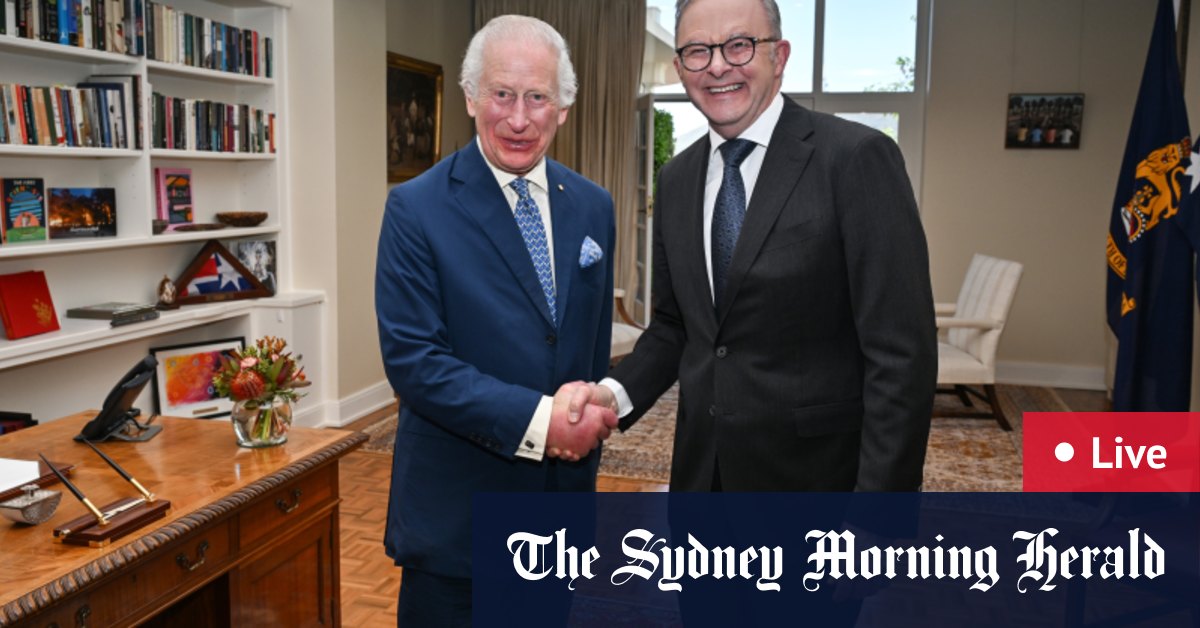 King Charles, Queen Camilla return to Sydney; Lidia Thorpe protest condemned; Richard White scandal sinks WiseTech shares [Video]