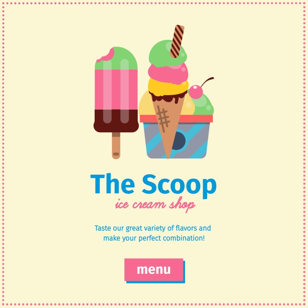 The Scoop – Instagram Post Template [Video]