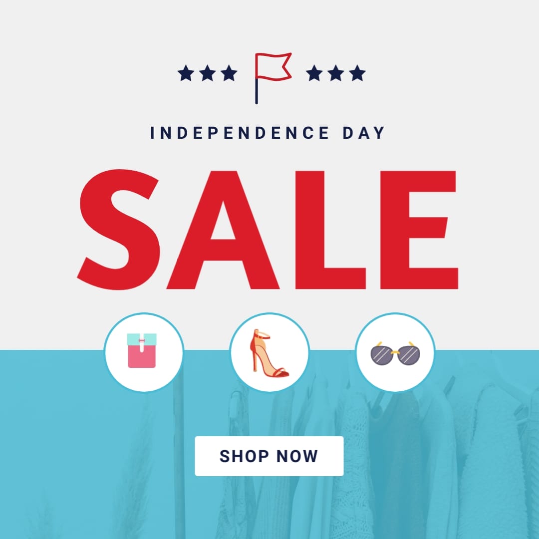 Independence Day Sale – Instagram Post Template [Video]