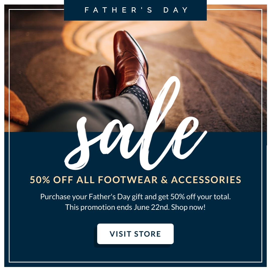 Fathers Day Footwear Sale – Instagram Post Template [Video]