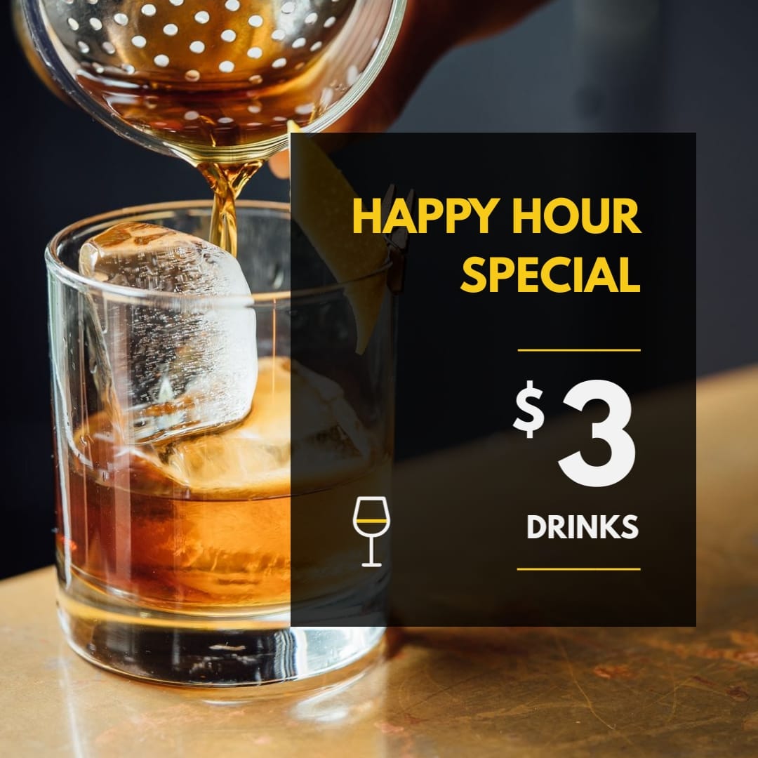 Three Dollar Happy Hour – Instagram Post Template [Video]