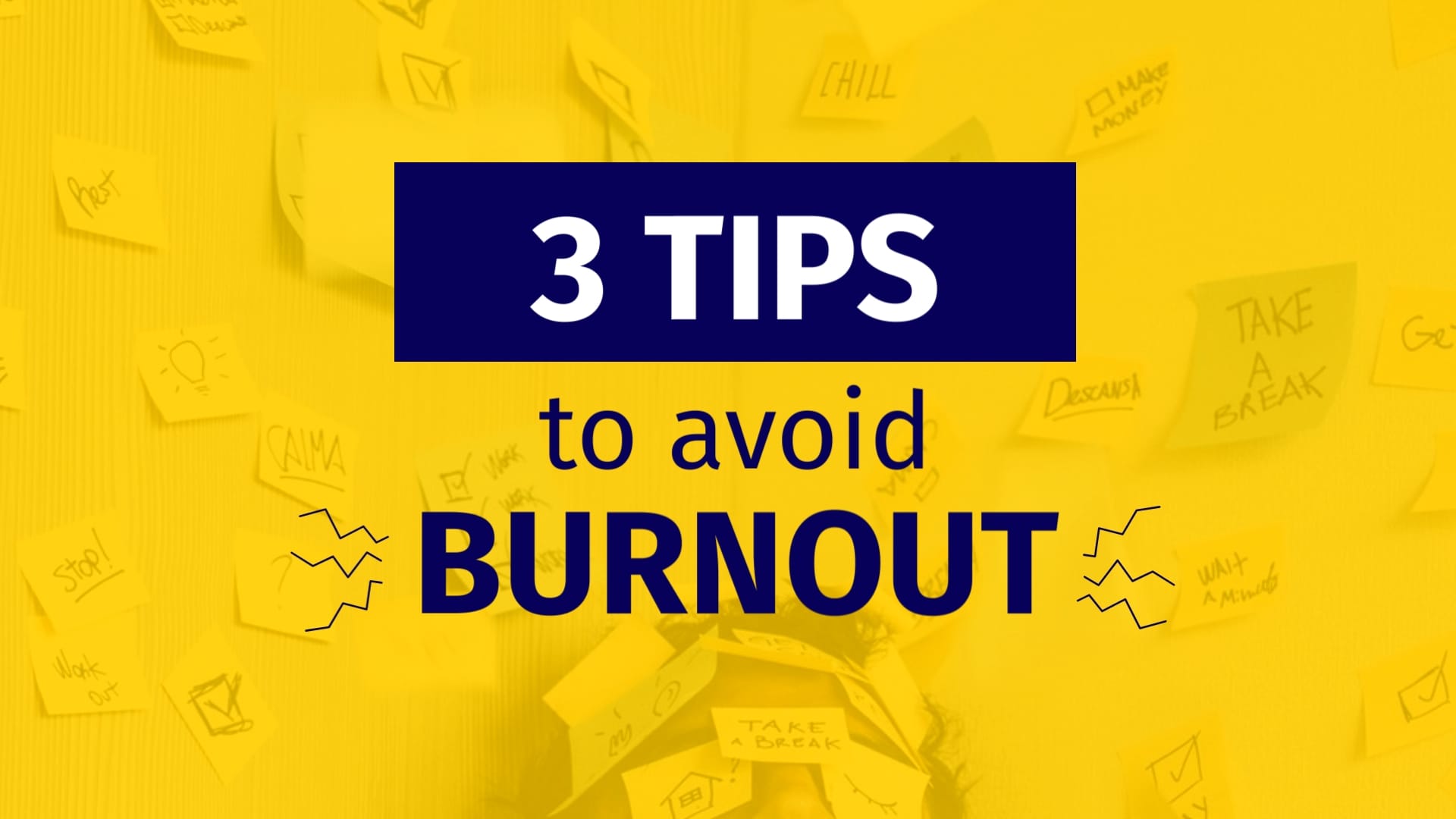 3 Tips to Avoid Burnout – Listicle Video Template