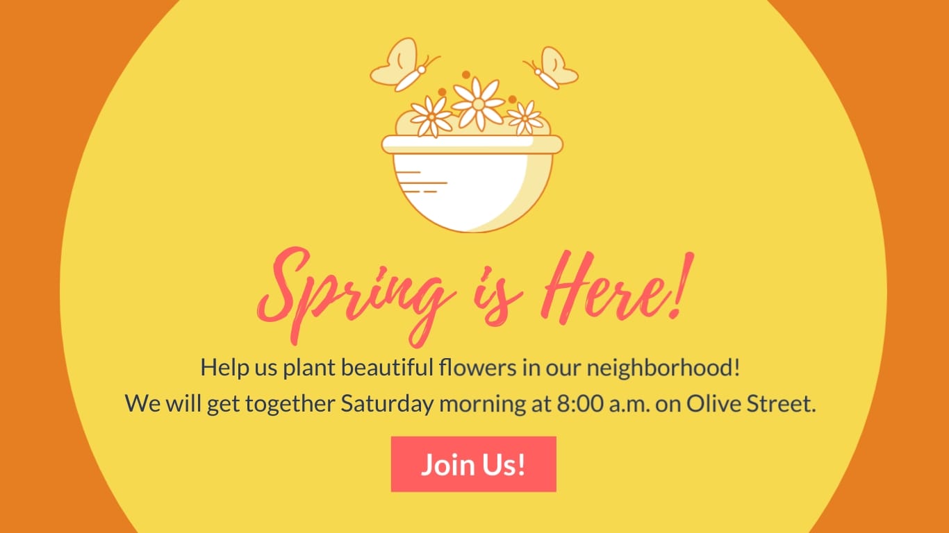 Nonprofit Flower Planting – Facebook Ad Template [Video]