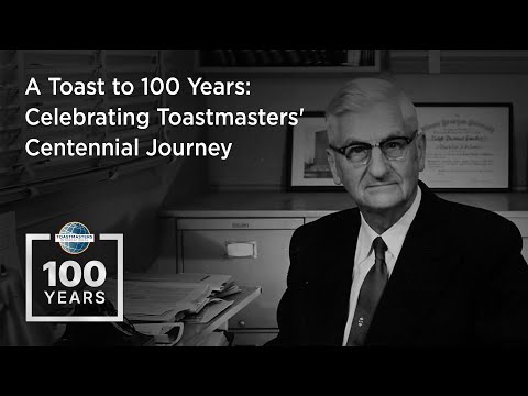 Toastmasters to Celebrate Organization’s Centennial Anniversary [Video]