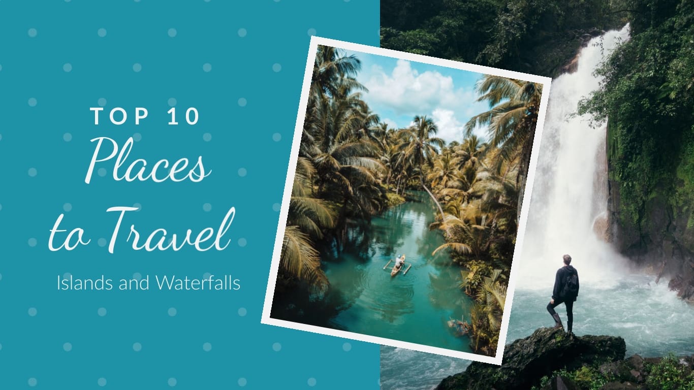 Islands and Waterfall Travel – Twitter Ad Template [Video]