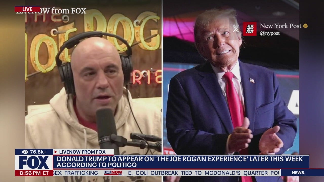 Trump to appear on Joe Rogan’s podcast this week [Video]