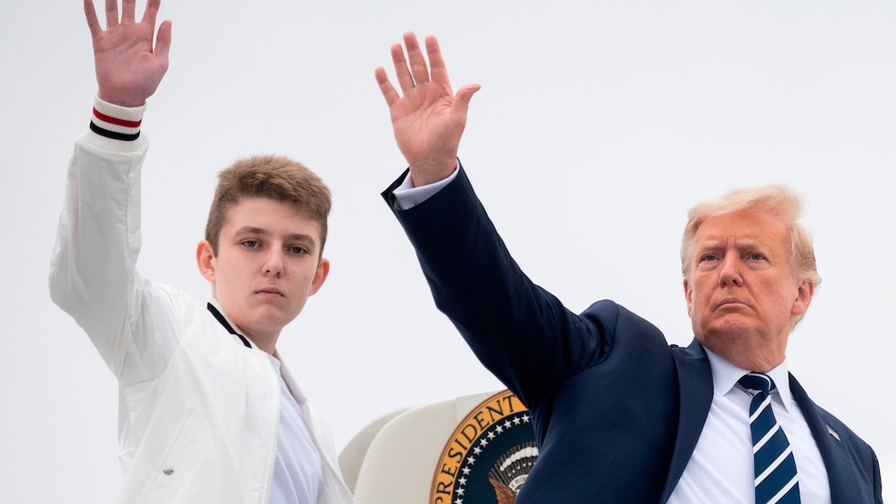 Video Barron Trump helps his father choose which podcasts to appear on [Video]