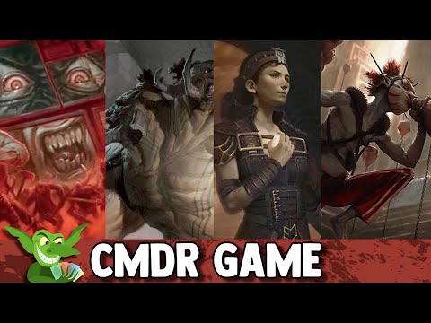 MTG Muddstah – The Lord of Pain vs Ruric Thar vs Xantcha vs The Jolly Balloon Man EDH / CMDR game play [Video]