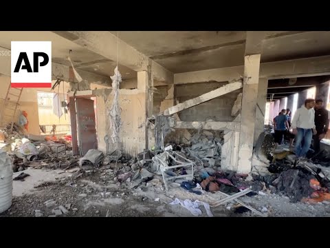 Israeli strike on a school in Gaza kills at least 17 people [Video]